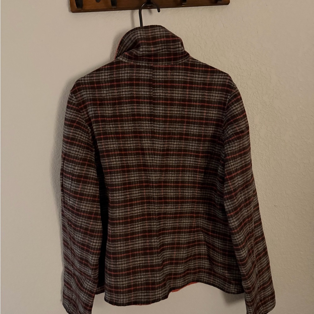 Pendleton Plaid Jacket With Pink Interior - image 3
